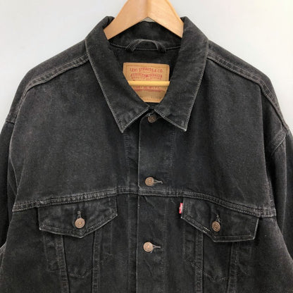 極美品◆リーバイス デニムジャケット ブラック 70507-4159 サイズXL  LEVIs 【AFB30】