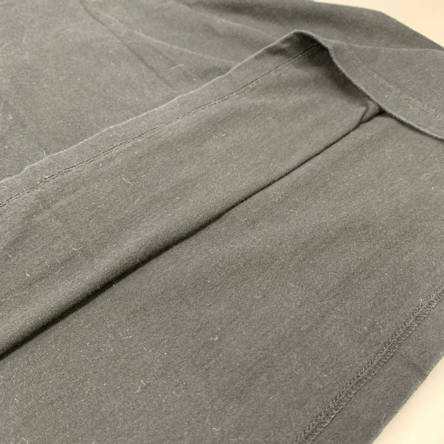 美品◆ゴッドセレクション×ウィンダンシー Tシャツ ブラック ロゴ メンズ サイズXL GOD SELECTION XXX×WIND AND SEA 【AFB7】