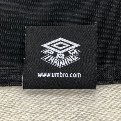 中古◆アンブロ トレーナー 襟付き コットン  ロゴ レディース グレー サイズXL UMBRO 【AFB40】