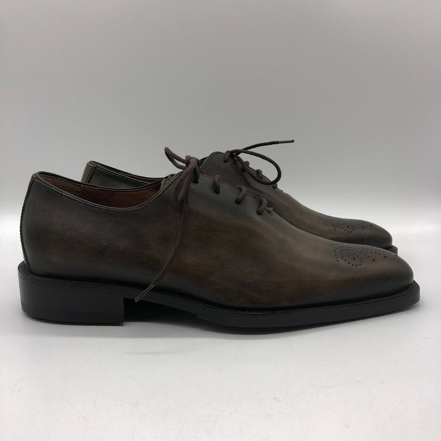 ベッタチーニ レザーシューズ ホールカット 3122 メダリオン メンズ ブラウン系 サイズ38 BETTACCINI 約24.0cm【PTM1】
