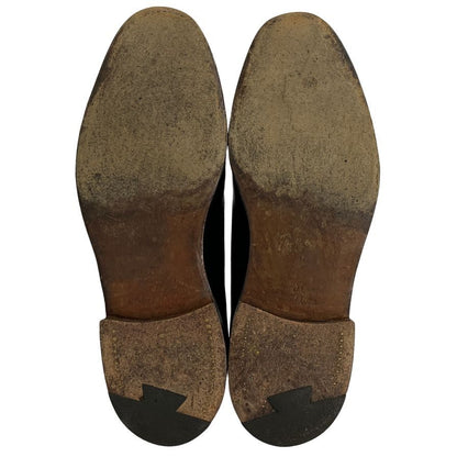 ジョンロブ レザーシューズ ノルウェイ Uチップ カーフ ブラック 5495ラスト メンズ サイズ7E JOHN LOBB Norway ビジネスシューズ 約25.5cm【LA】【中古】