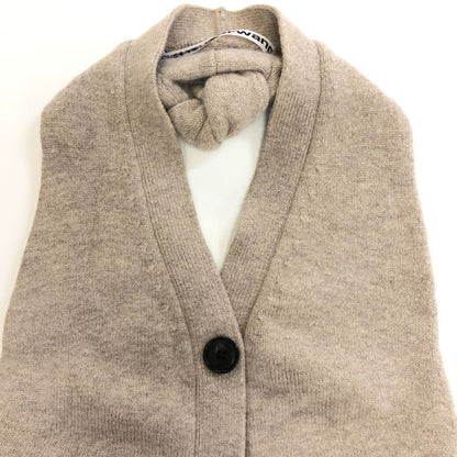 美品◆アレキサンダーワン ニット カーディガン ノースリーブ サイズXS レディース ベージュ系 Alexander Wang 【AFB5】