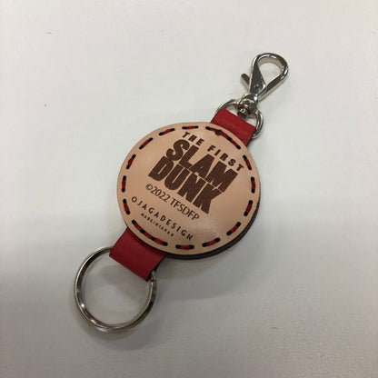 スラムダンク 湘北ユニフォーム レザーキーホルダー 11 流川楓 THE FIRST SLAM DUNK【AFI9】【中古】