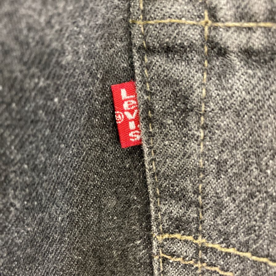 リーバイス デニム 701 90S ボタン裏511 USA製 ブラック メンズ W31 L30 LEVI’S 【AFF20】