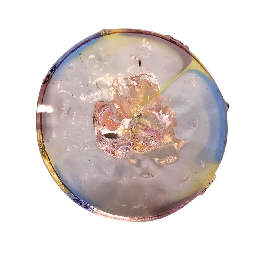 アリバス フィギュア ミニーちゃん ガラス ディズニー ピンク ARRIBAS【AFI23】【中古】