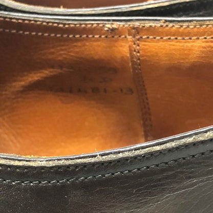 ジェイエムウエストン 1731 シングルモンク プレーントゥ ブラック メンズ サイズUK7D J.M.WESTON 約26.0cm【PTM1】