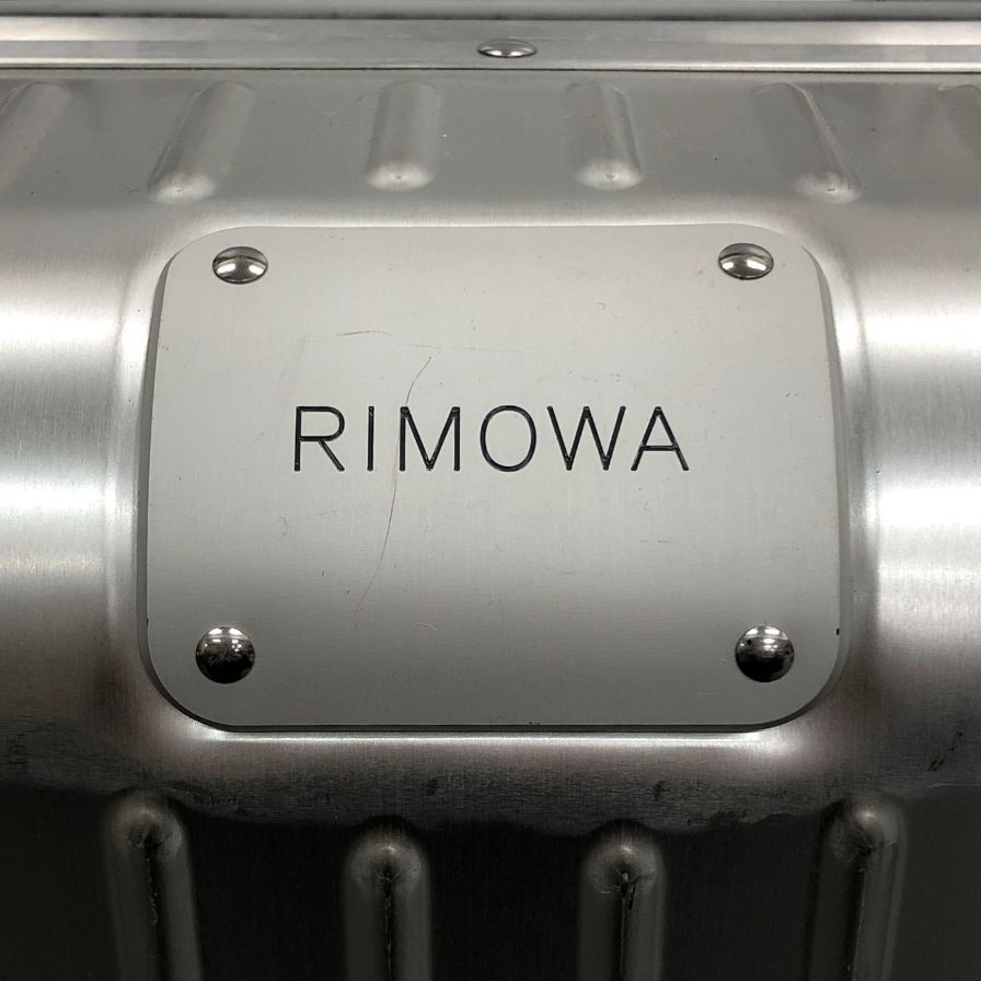 リモワ キャリーケース オリジナル キャビン プラス 4輪 スーツケース 925.56.00.4 シルバー 49L Rimowa【AFE13】