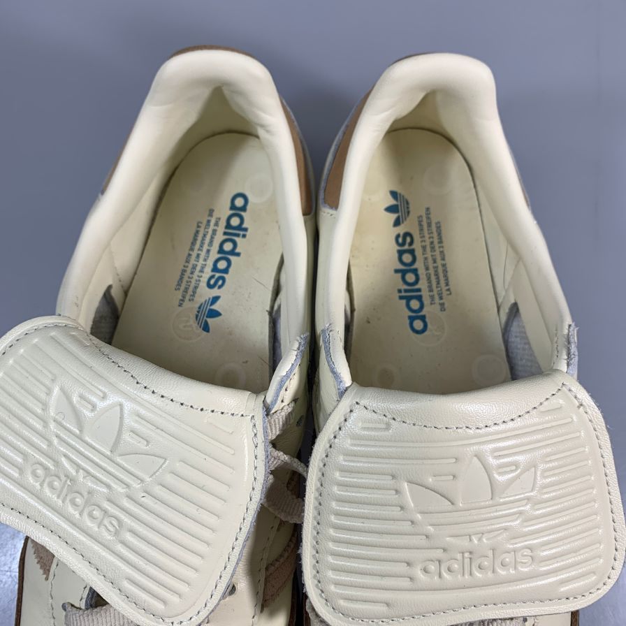 アディダス スニーカー サンバLT レザー クリームホワイト メンズ サイズ27cm adidas 約27.0cm【AFC41-2】