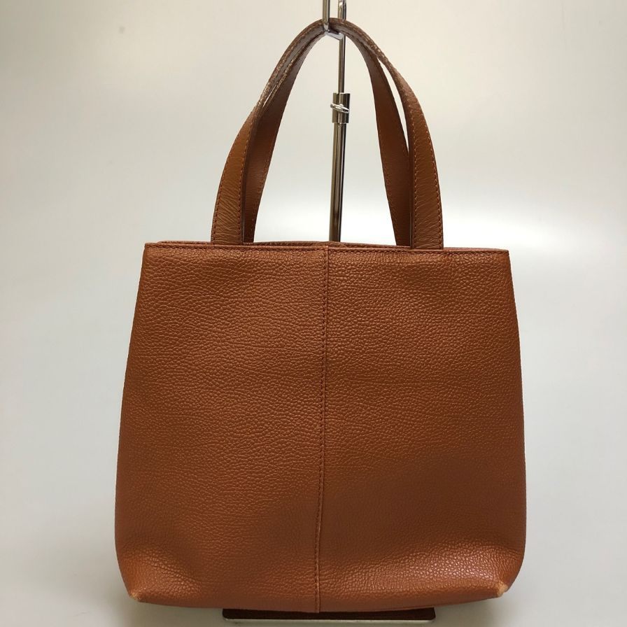 バーバリー ミニハンドバッグ シボ革 レディース ブラウン ゴールド BURBERRY【AFE12】