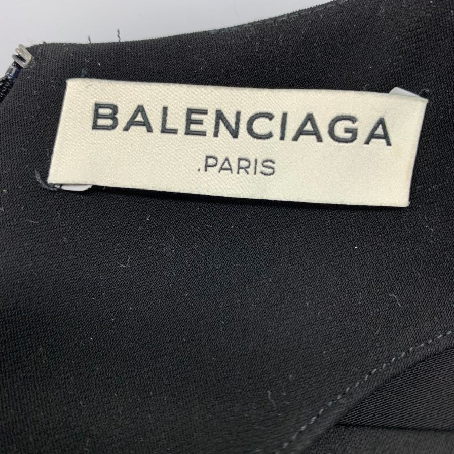 美品◆バレンシアガ ワンピース 13SS ブラック レディース サイズ36 343751 BALENCIAGA 【AFB8】