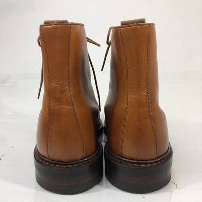 クロケットジョーンズ トレーディングポスト別注 コニストン キャップトゥブーツ ライトブラウン サイズUK6.5E メンズ Crockett & Jones ブーツ 約25.0cm【LA】【中古】