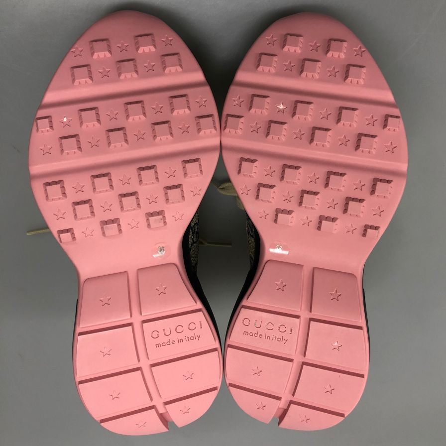 グッチ ローカットスニーカー ライトン GGスプリーム マルチカラー レディース サイズ36 GUCCI 約23.0cm【AFD14】