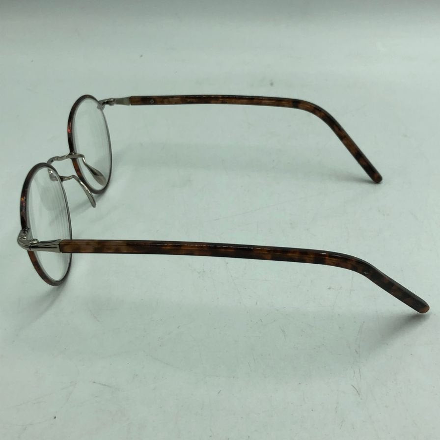 アヤメ 眼鏡 シッポウ DM ボストン コンビ ブラウン×シルバー メンズ ayame SIPPOU【AFI12】