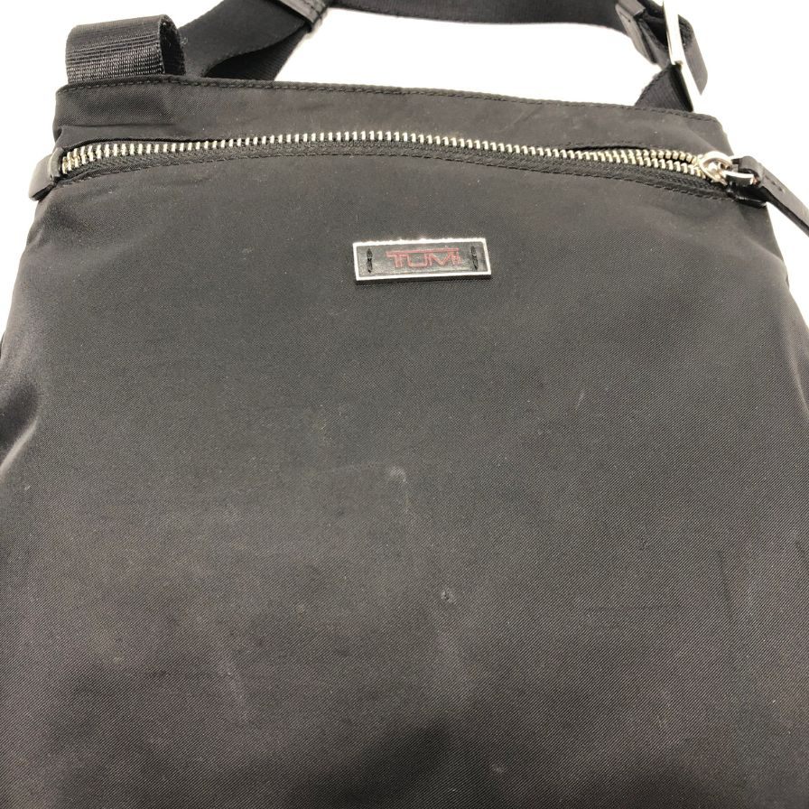 トゥミ ショルダーバッグ ナイロン ポーチ ブラック TUMI【AFE4】