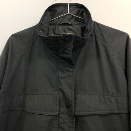 中古◆エディーバウアー ブルゾン 80年代 黒タグ ブラック レディース サイズLM Eddie Bauer 【AFB13】