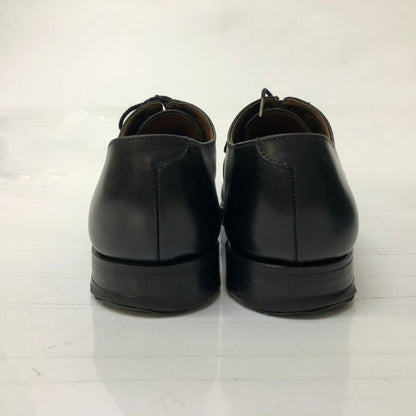 クロケット&ジョーンズ 27742A コノート ストレートチップ カーフ ブラック UK5.5 236ラスト メンズ CROCKETT&JONES CONNAUGHT ビジネスシューズ 約24.5cm【LA】【中古】