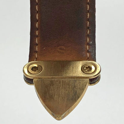 ルイヴィトン ブレスレット モノグラム ブラスレ コアラ M65347 レザー ブラック サイズS LOUIS VUITTON