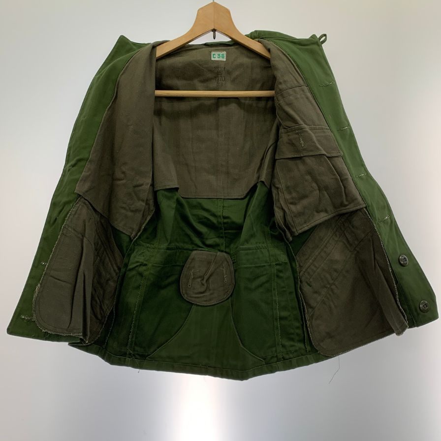 中古◆スウェーデン軍 ミリタリージャケット M-59 フィールドジャケット 1970年製 サイズC38 【AFF23】