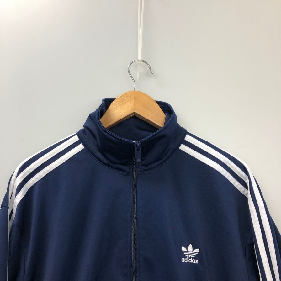 美品◆アディダス オリジナル ジャージ ファイヤーバード トラックトップ ナイトインディゴ サイズXL メンズ adidas Originals 【AFB33】