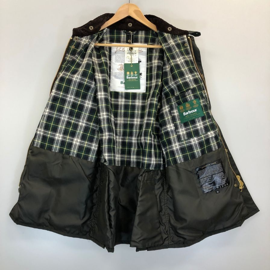 バブアー ビデイルジャケット 125周年記念モデル MWX1543SG51 メンズ サイズM ブラック Barbour 125YEARS ICONS BEDALE JACKET【LA】