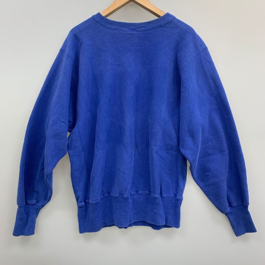 中古◆チャンピオン リバースウィーブ 90S スウェット ブルー メンズ サイズL Champion REVERSE WEAVE 【AFA13】