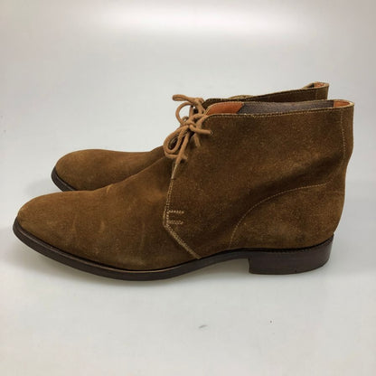 クロケット&ジョーンズ  SUB品 Chukka チャッカブーツ スエード メンズ ブラウン サイズUK6.5E Crockett & Jones 約25.0cm【AFD9】