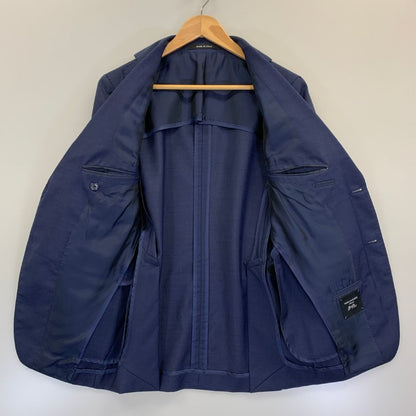 美品◆タリアトーレ ブリッラ ペル イル グスト別注 テーラードジャケット シングル モヘヤ混 ブルー メンズ サイズ42 Tagliatore Brilla per il gusto 【AFA2】