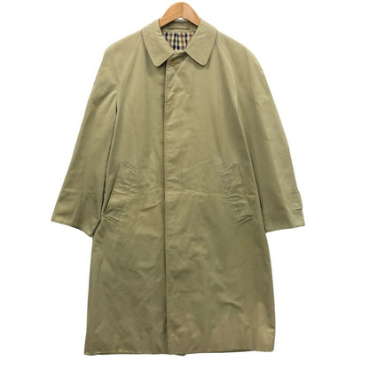 中古◆アクアスキュータム バルカラーコート ヴィンテージ イングランド製 ベージュメンズ サイズM程度 Aquascutum 【AFA19】