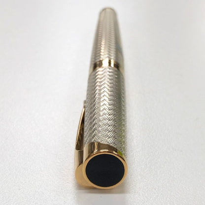 ウォーターマン 万年筆 シルバー×ゴールド ペン先18K750 F字 WATERMAN【AFI18-2】