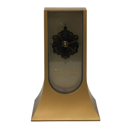 サントリー ウイスキー エクセレンス 置時計  ノベルティー 時計  SUNTORY WHISKY EXCELLENCE【AFI22】【中古】
