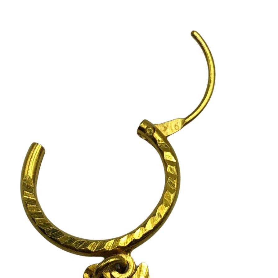 K22 イヤリング 総重量1.57g【AFI13】【中古】