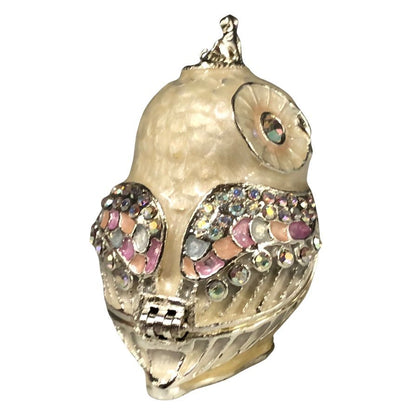 ピィアース ジュエリーボックス アクセサリーケース 小物入れ フクロウ Piearth【AFI19】【中古】