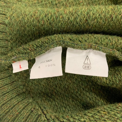 中古◆フィルソン セーター ウール FST3009 スコットランド製 サイズL カーキ メンズ FILSON 【AFA21】