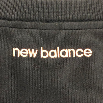 美品◆ニューバランス ゴルフ ニット クルーネック ブラック メンズ サイズ6 New Balance Golf 【AFA21】