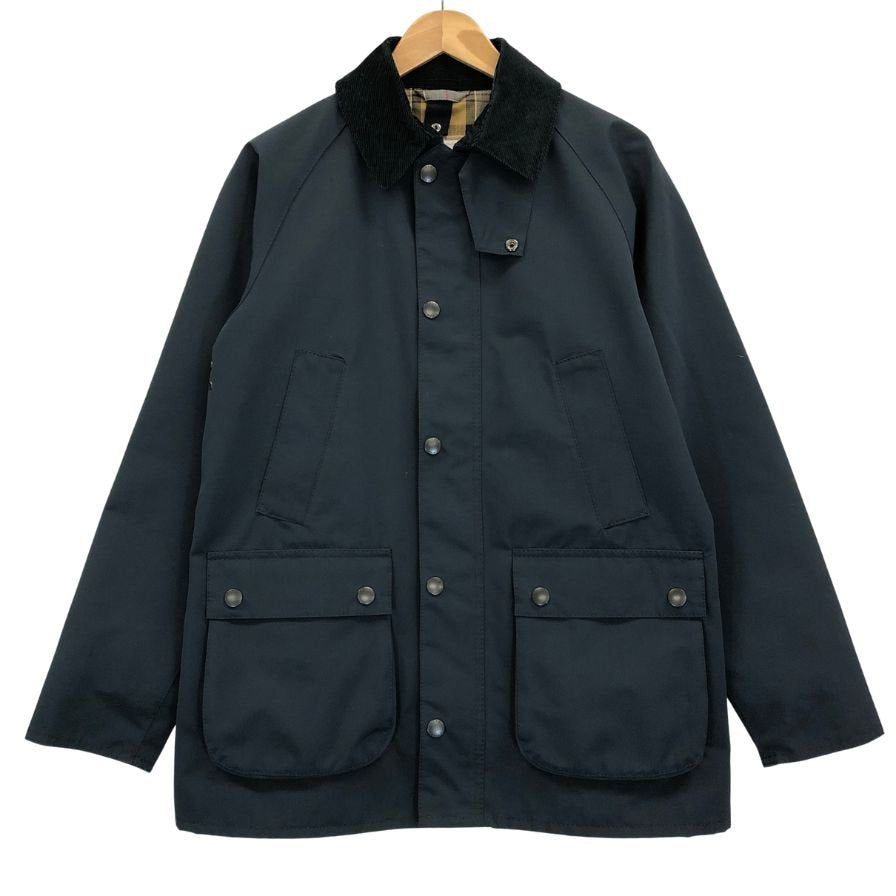 バブアー ジャケット ノンオイル 1902187 ハーフ丈 カバーオール ネイビー メンズ サイズ38 Babour BEDALE SL 2LAYER【LA】