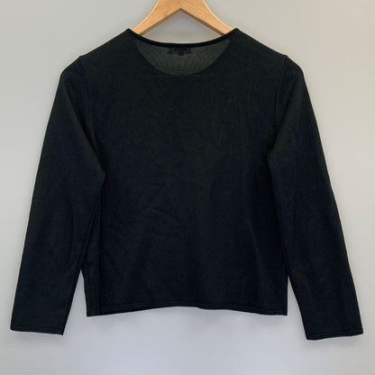 美品◆フォクシー ブティック カーディガン アクリル 14286 ブラック レディース サイズ40 FOXEY BOUTIQUE 【AFB9】