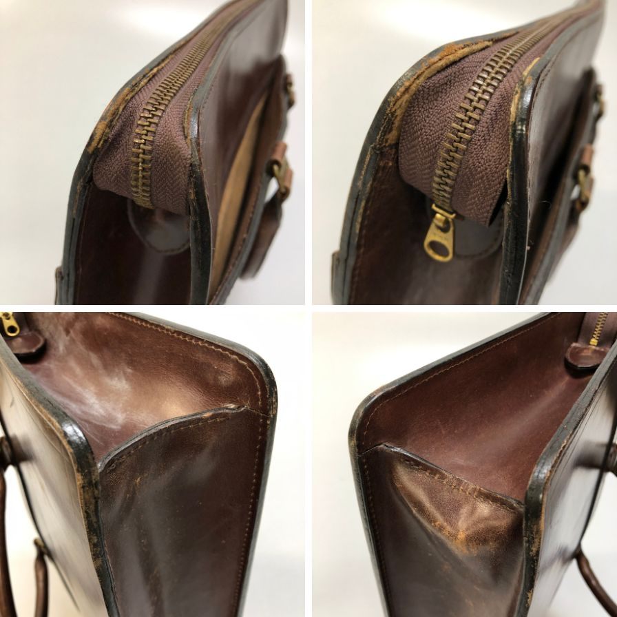 ホワイトハウスコックス ビジネスバッグ ブライドルレザー ブラウン Whitehouse Cox【AFE5】