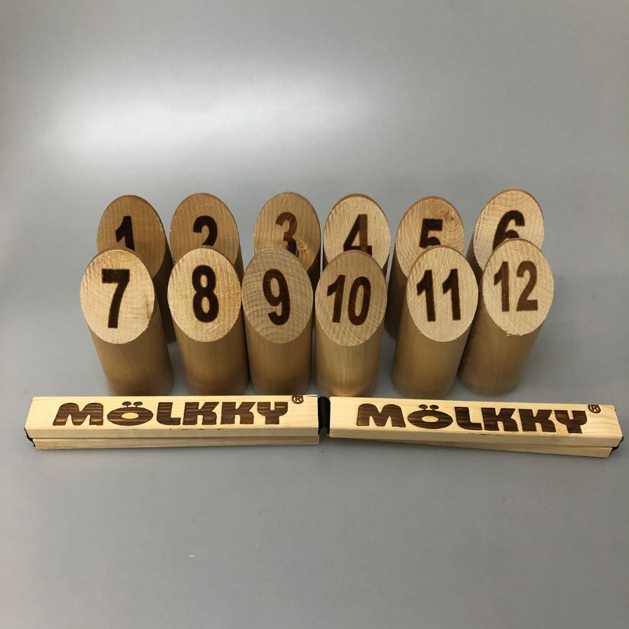 モルック トーナメントモデル Tactic社製 MOLKKY【AFE13】【中古】