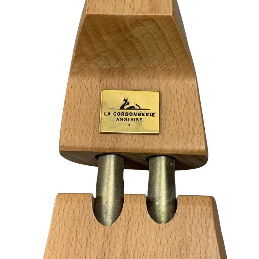 ラ コルドヌリ アングレーズ シューツリー 木製 ブラウン メンズ サイズ43 LA CORDONNERIE ANGLAISE 約28.0cm【AFC2】