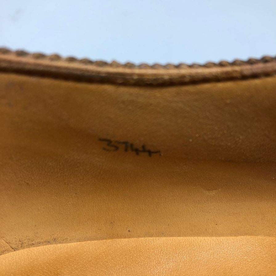 ジョンロブ アデレード 8695ラスト ライトブラウン サイズUK7E John Lobb ビジネスシューズ 約25.5cm【LA】【中古】