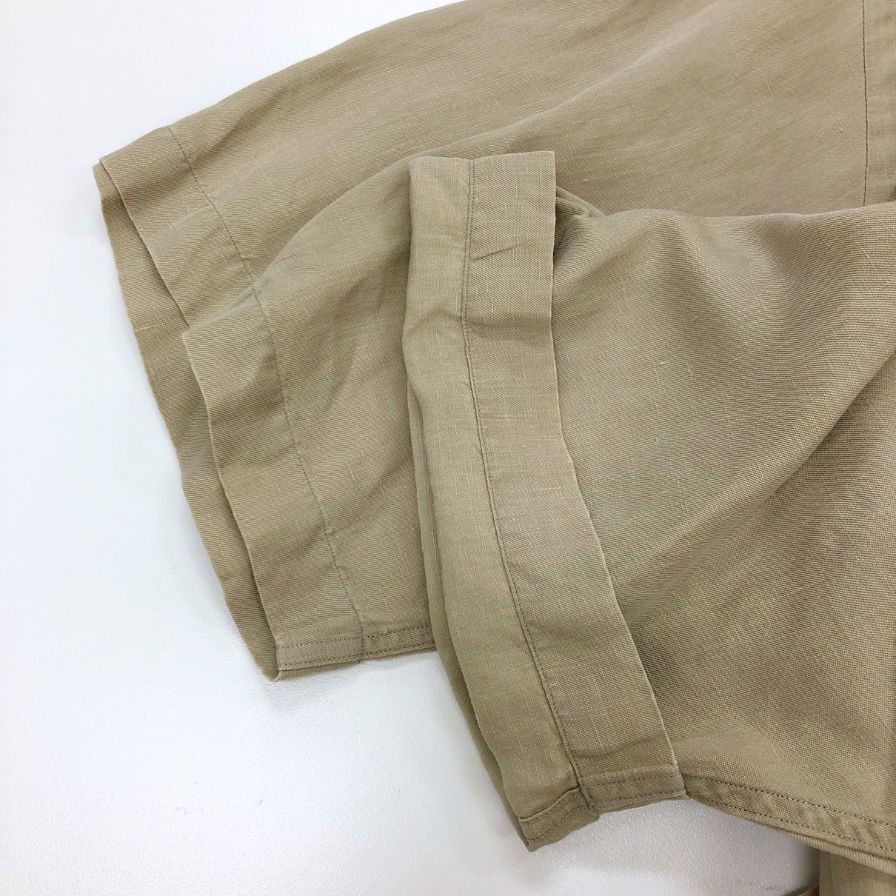 美品◆ポロ ラルフローレン ヴィンテージ開襟シャツ ベージュ メンズ サイズXL POLO RALPH LAUREN 【AFB45】