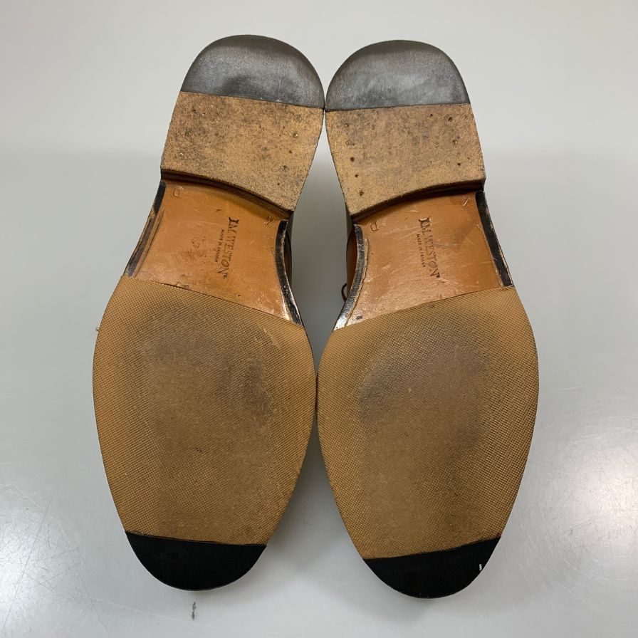 J.M.ウェストン 392 プレーントゥ ブラウン レディース サイズ 4D J.M.Weston 約24.0cm【AFC32】
