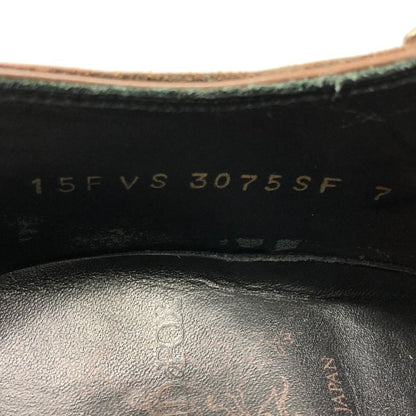 シェットランドフォックス ダブルモンク 3075SF グラスゴーシリーズ ブラウン サイズUK7 SHETLANDFOX 約25.5cm【AFC1】
