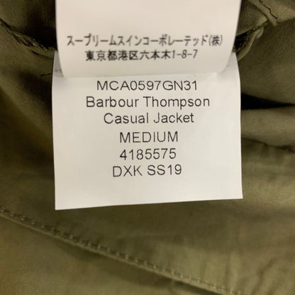 極美品◆バブアー × エンジニアードガーメンツ トンプソン カジュアル ジャケット メンズ サイズM オリーブ Barbour×Engineered Garments Thompson Casual Jacket 【AFA1】