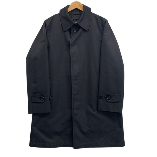 美品◆バーバリー ロング トレンチ コート メンズ サイズS ブラック Burberry 【AFF22】