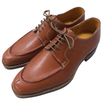 グレンソン レザーシューズ Uチップ 外羽根 革靴 ブラウン メンズ サイズ6E GRENSON ビジネスシューズ 約24.5cm【LA】【中古】