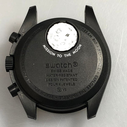 オメガ スウォッチ 腕時計 ムーンスウォッチ スヌーピー  MoonSwatch Snoopy Mission to the Moonphase ブラック OMEGA Swatch【AFI8】
