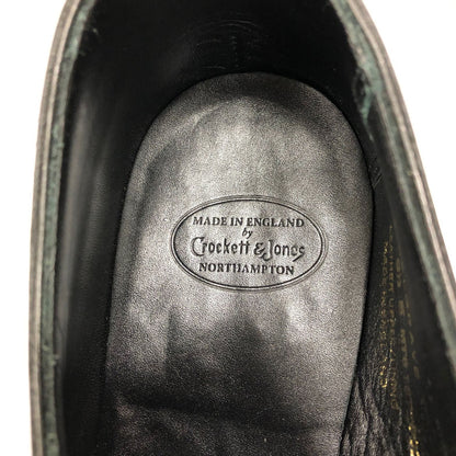 クロケット&ジョーンズ レザーシューズ BELGRAVE ストレートチップ サイズ8.5 メンズ ブラック CROCKETT&JONES ビジネスシューズ 約27.0cm【LA】【中古】