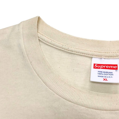 中古◆シュプリーム Tシャツ 22SS ハンドスタイル USA製 コットン メンズ サイズXL アイボリー Supreme 【AFB38】