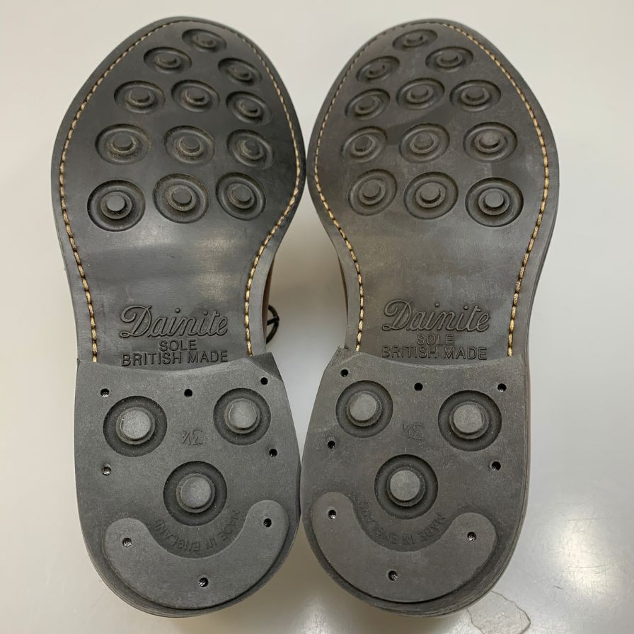 ジャランスリウァヤ レザーシューズ 98651 プレーントゥ サイズ6 ブラウン系 JALAN SRIWIJAYA  約25.0cm【LA】【中古】